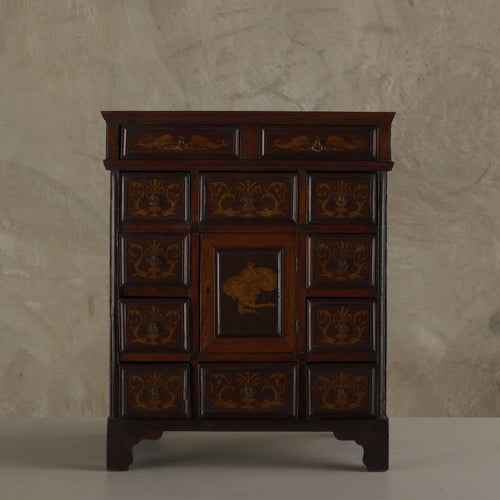 TABLE TOP CABINET WITH HIDDEN COMPARTMENT